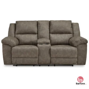 Laresview Reclining Loveseat with Console