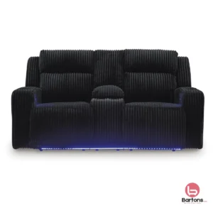 Belvarrow Power Reclining Loveseat with Console