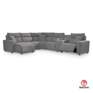 Modmax II 6-Piece Power Reclining Sectional with Chaise and Console
