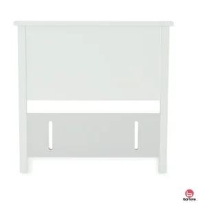 Essentials Groove Headboard Single/King Single - White