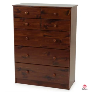 Essentials 7 Drawer Tallboy - Wood