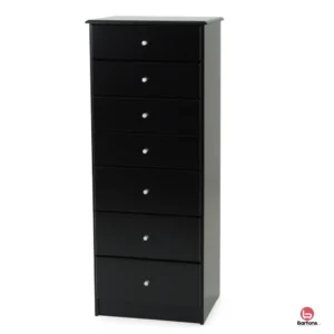Essentials 7 Drawer Slimboy - Black