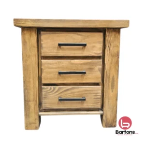 Woolshed 3 Drawer Bedside